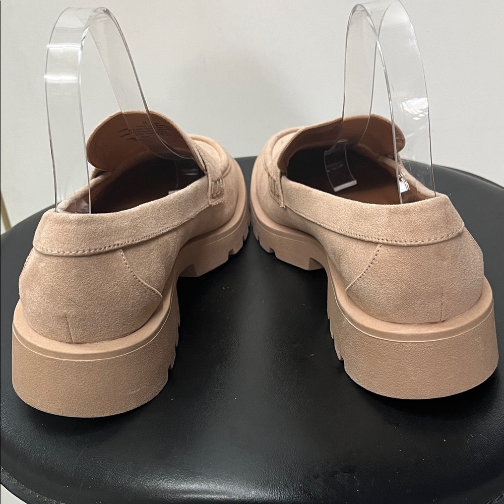 NWOT a new day Women's Archie Loafer Flats - Taupe Brown - Picture 4 of 8